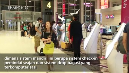 Melihat Sistem Pelayanan Mandiri di Terminal 4 Bandara Changi