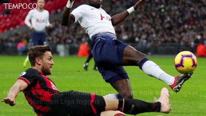 Lumat Bournemouth, Tottenham Naik Peringkat Dua Liga Inggris