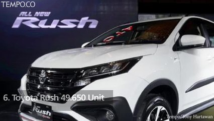 Kaleidoskop 2018: 10 Mobil Terlaris Januari-November