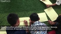 Anak-Anak Terdampak Tsunami Ikuti Trauma Healing