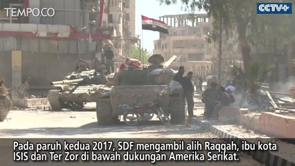 Kontrol Milisi Kurdi di Manbij Suriah Utara Menurun