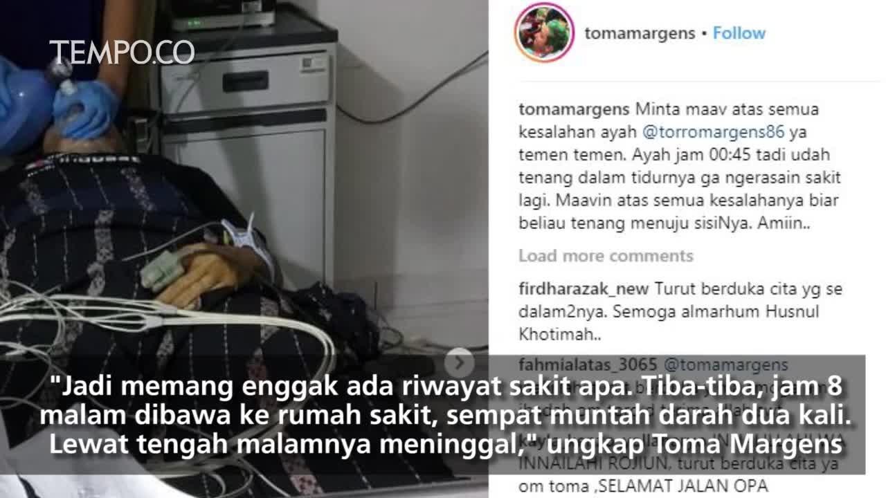 Torro Margens Meninggal Saat Syuting