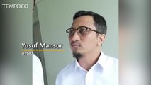 Jenguk ustad Arifin Ilham, Yusuf Mansur Menangis