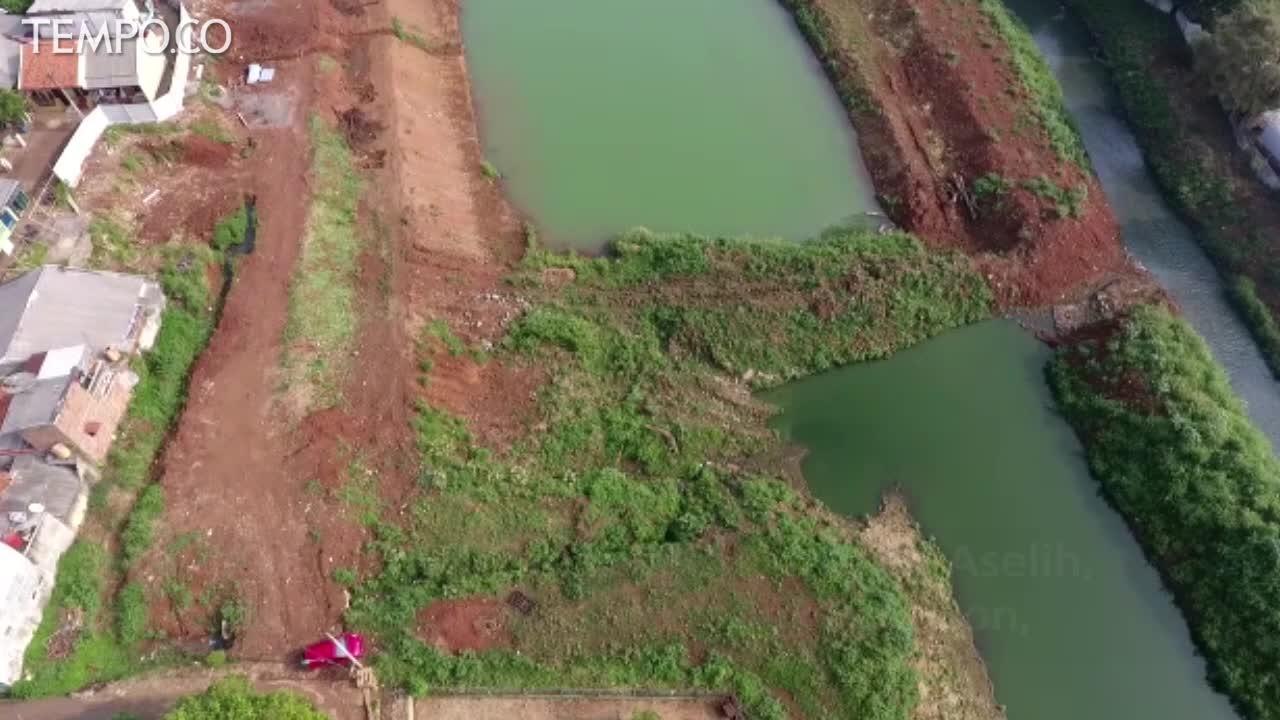 Video Drone: Antisipasi Banjir, Pemprov DKI Normalisasi 14 Waduk