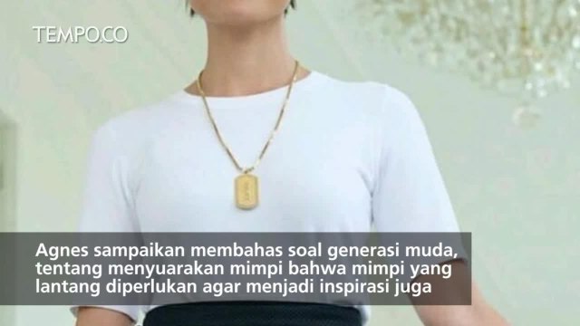 Ini yang Dibahas Agnez Mo Saat Bertemu Jokowi