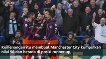 Liga Inggris: Man City Menang Telak Kontra Huddersfield