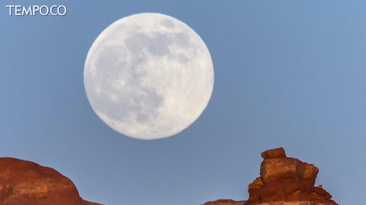 Supermoon 21 Januari, Bulan Purnama Membesar dan Lebih Terang