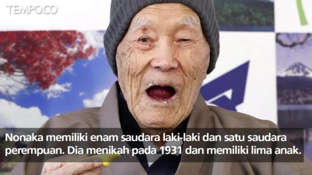 Pria Tertua di Dunia, Masazo Nonaka Tutup Usia