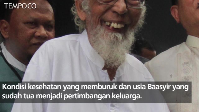 Pembebasan Abu Bakar Baasyir Demi Pilpres, Ini Jawaban Moeldoko