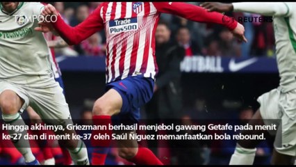 Atletico Madrid Bungkam Getafe 2-0