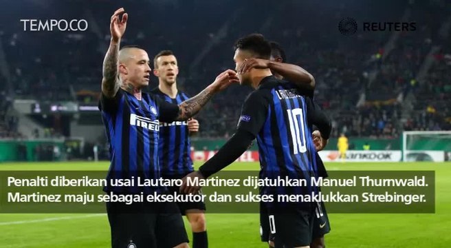 Di Markas Rapid Wina, Inter Milan Menang Lewat Gol Penalti