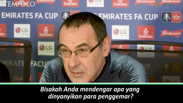 Maurizio Sarri Bereaksi atas Cemooh F**k oleh Fans