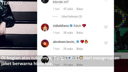 Penampilan Blonde Bunga Citra Lestari Bikin Heboh Warganet