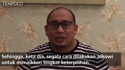 Jokowi Naik KRL, Kubu Prabowo: Pencitraan Dipakai Lagi