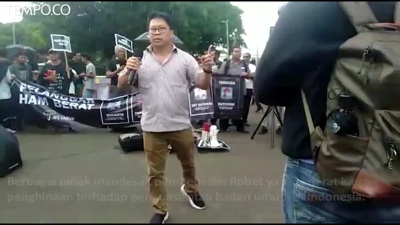 Bergulir Desakan untuk Bebaskan Dosen UNJ Robertus Robet