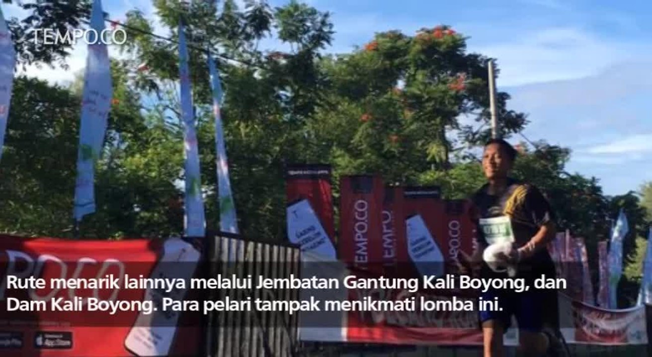 Volcano Run 2019, Lomba Lari Sambil Menikmati Merapi