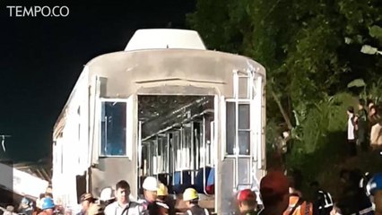 KRL Anjlok Selesai Dievakuasi, Rute ke Bogor Cuma Bisa Satu Jalur