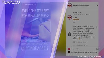 Heboh Nama Bayi Syahreina Luna Barack, Orang Tua Minta Maaf