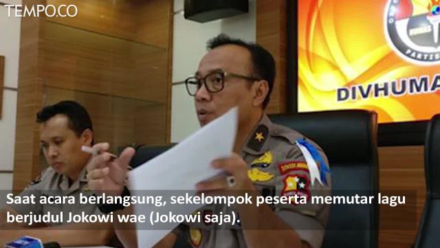 Ada Ajakan Dukung Jokowi di Acara MRSF, Ini Jawaban Polri