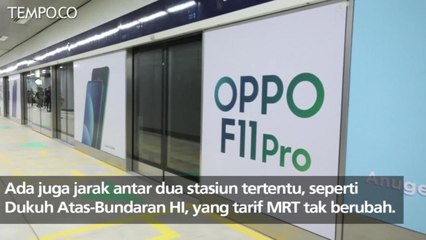 Tiket MRT Jakarta Diskon 50 Persen Selama April