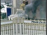 Las Vegas Monte Carlo Hotel Casino Fire