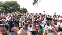 Toninelli alla riapertura della Strada provinciale 23 tra Joppolo e Coccorino, in Calabria (29.07.19)