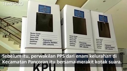 Melihat Aktivitas Divisi Logistik KPU DKI Jelang Pemilu 2019