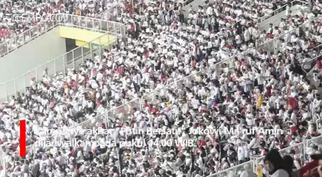 Kampanye Akbar Jokowi-Ma’ruf Amin, GBK Dipadati Massa