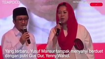 Pilih Jokowi, Ustaz Yusuf Mansur Kampanye Berduet dengan Yenny Wahid