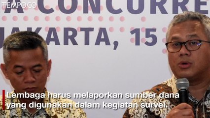 Ini Daftar 40 Lembaga Survei yang Diakui KPU