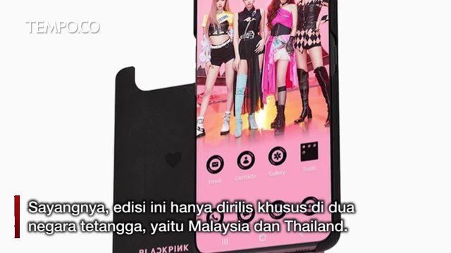 Begini Cantiknya Ponsel Samsung Galaxy A80 Edisi Spesial BLACKPINK