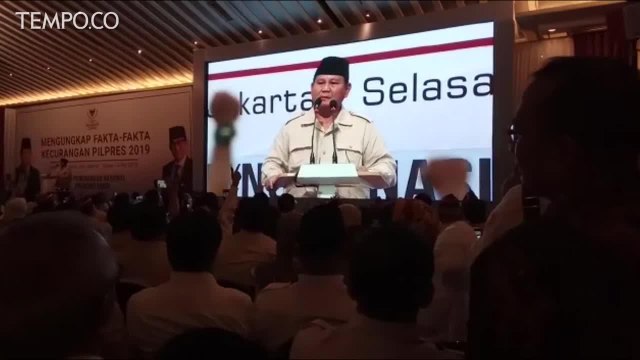 BPN Prabowo Paparkan Kecurangan Pilpres, Ma'ruf Amin, Seharusnya ke Bawaslu