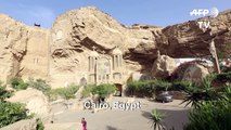 Artist adorns Egyptian cave church with biblical art