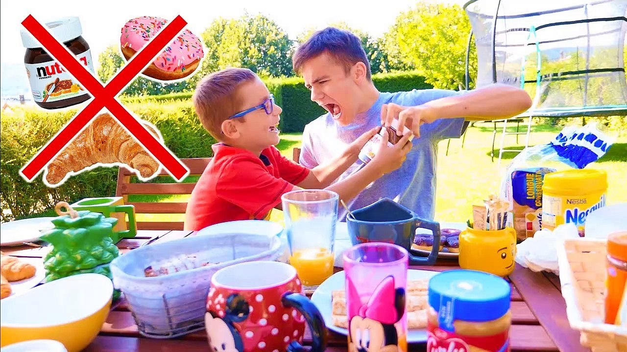 MORNING ROUTINE DE VACANCES  Néo privé de p'tit déj