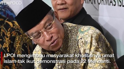Begini Imbauan Ormas Islam terkait Aksi Demo 22 Mei