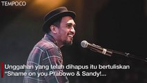 Glenn Fredly Menuai Pro – Kontra Usai Singgung Prabowo - Sandi