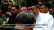 Suasana Duka Iringi Prosesi Salat Jenazah Ani Yudhoyono