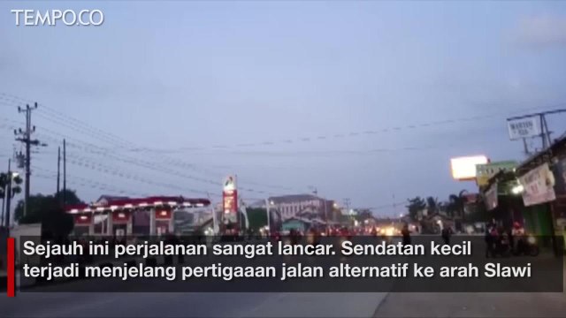 Arus Balik Mulai Terasa di Brebes