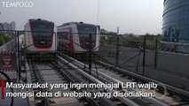 LRT Jakarta Lakukan Uji Coba Gratis Selama 11 Hari