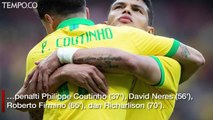 Brasil Pesta 7 Gol ke Gawang Honduras Tanpa Neymar
