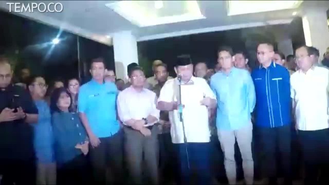 MK Tolak Gugatan, Prabowo, Terima Kasih Emak-Emak
