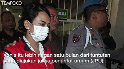Divonis Lima Bulan Penjara, Vannesa Angel Segera Bebas?