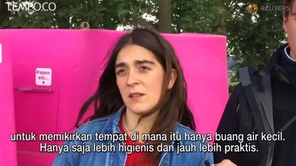 Jamban Unik bagi Wanita, Diklaim Aman dan Praktis