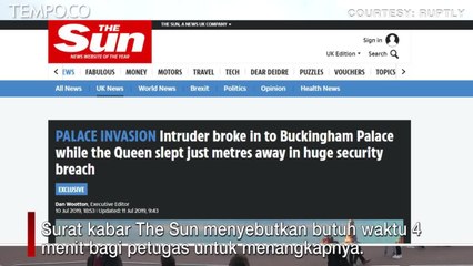 Nekat Terobos Istana Buckingham saat Ratu Tidur, Pria Ini Ditangkap