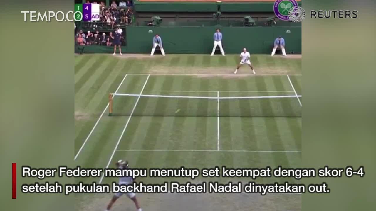 Wimbledon 2019: Roger Federer Puji Rafael Nadal
