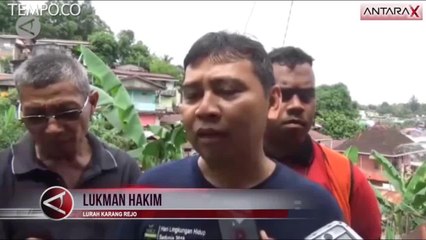 Tanah Bergerak di Balikpapan, 2 Rumah Ambruk