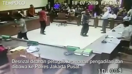 Video Viral, Detik-detik Pengacara Tomy Winata Menyerang Hakim