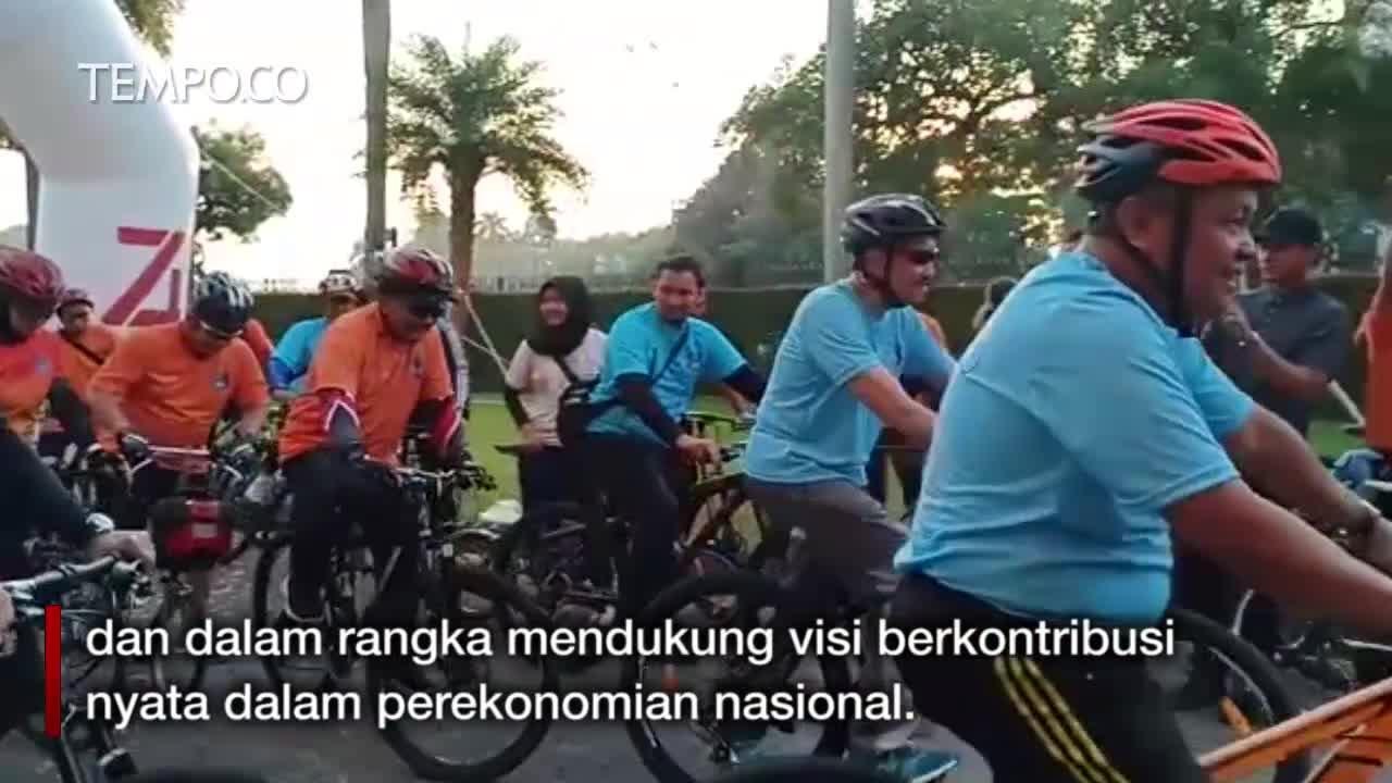 HUT Bank Indonesia, Perry Warjiyo Gelar Acara Gowes Sepeda