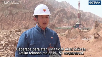 Teknologi Canggih, Cina Bor Sumur Minyak Daratan Terdalam di Asia