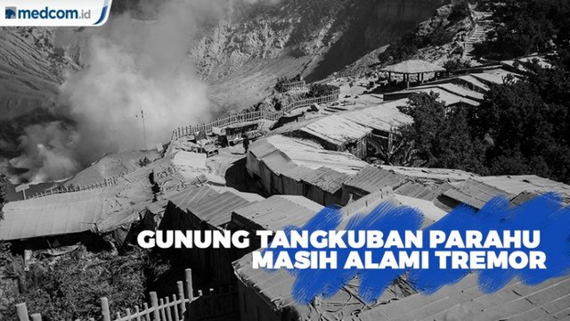 Sudah Berstatus Normal, Gunung Tangkuban Parahu Masih Alami Tremor